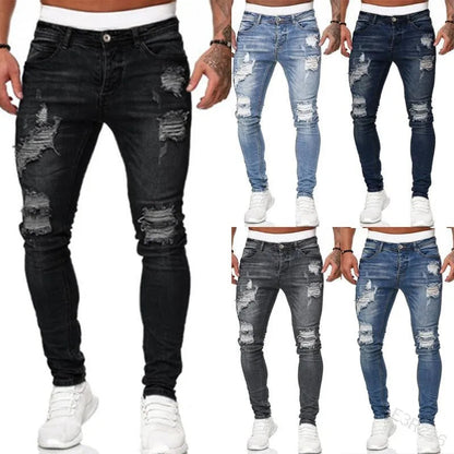 Urban Rebel Distressed Denim Jeans