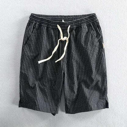 Biarritz Linen Stripe Shorts