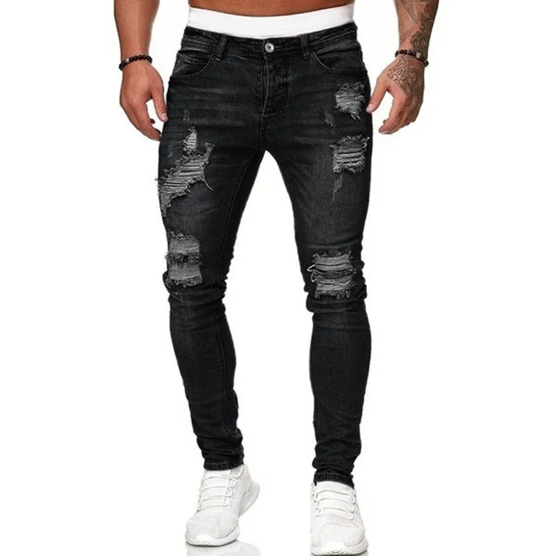 Urban Rebel Distressed Denim Jeans